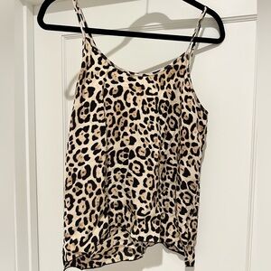 ATM leopard print tank
